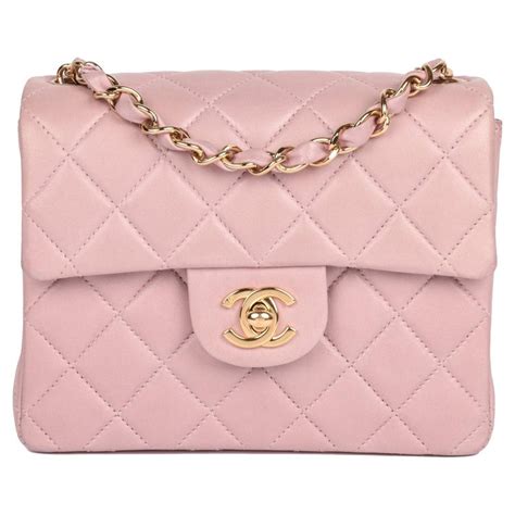 chanel pink flap 2015|Chanel mini flap bag lambskin.